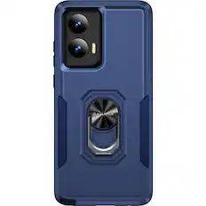 Front. SaharaCase - Raider Series Kickstand Case for Motorola G Stylus 5G (2024) - Desert Blue.