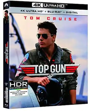 Front. Top Gun - 4K Blu-Ray.