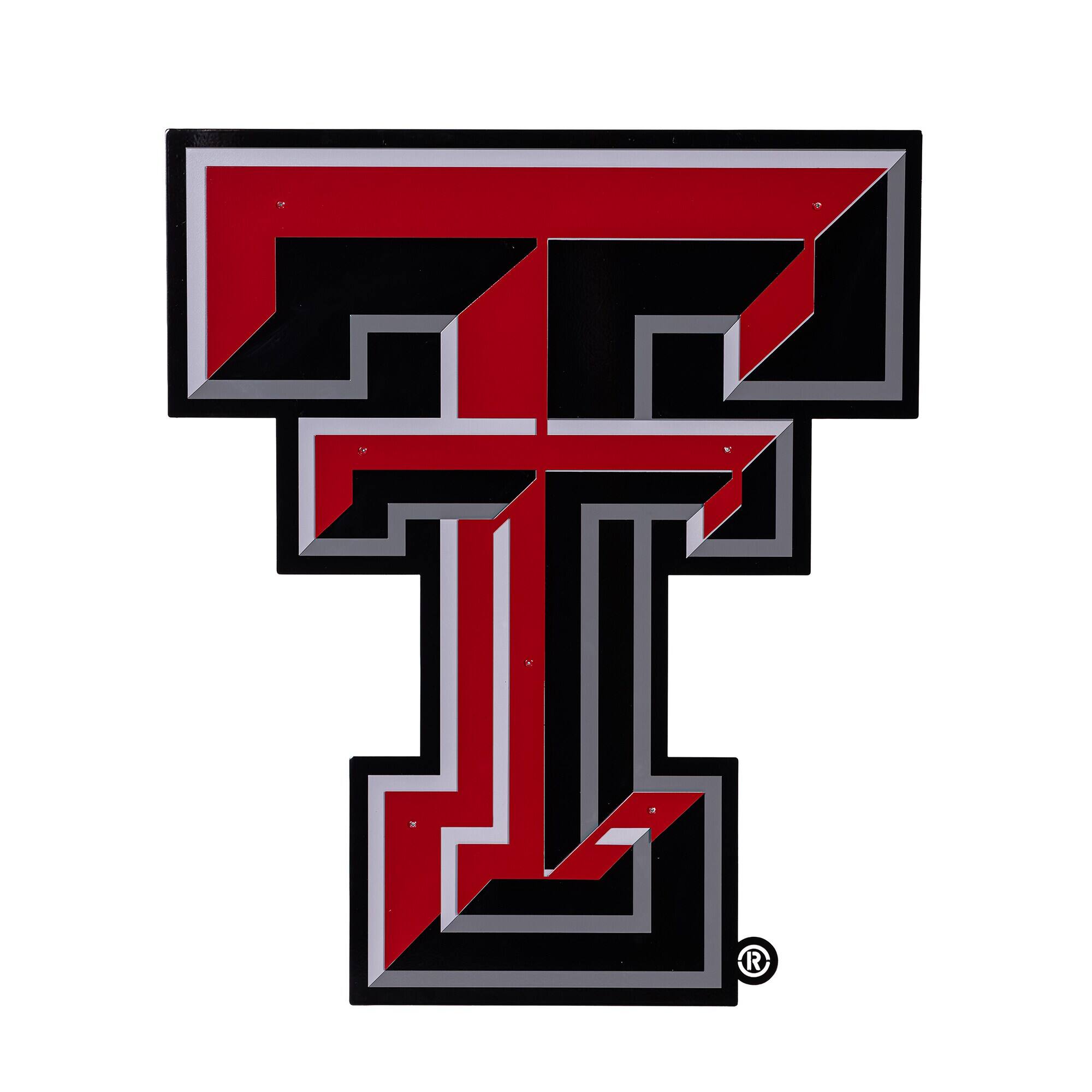 Texas Tech Red Raiders 23" Layered Metal Wall Art Sign