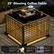 25" Glowing Coffee Table
- Tempered Glass Top
- Durable Table Top & Easy to Clean
- Solar Powered Light
- Energy-Saving & Wire-Free
- Auto On/Off
- Care-free Dusk to Dawn Sensor