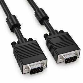 Sanoxy - 35ft SVGA HD15 M/M Monitor Cable with Ferrites - Black