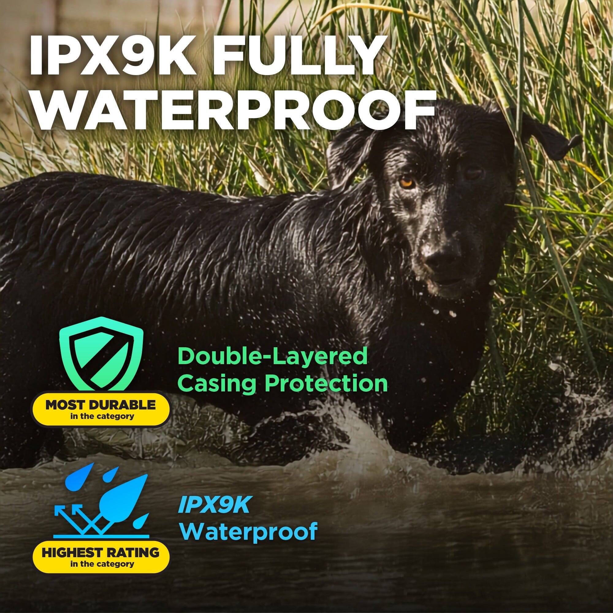 IPX9K FULLY WATERPROOF

Double-Layered Casing Protection

MOST DURABLE in the category

IPX9K Waterproof

HIGHEST RATING in the category
