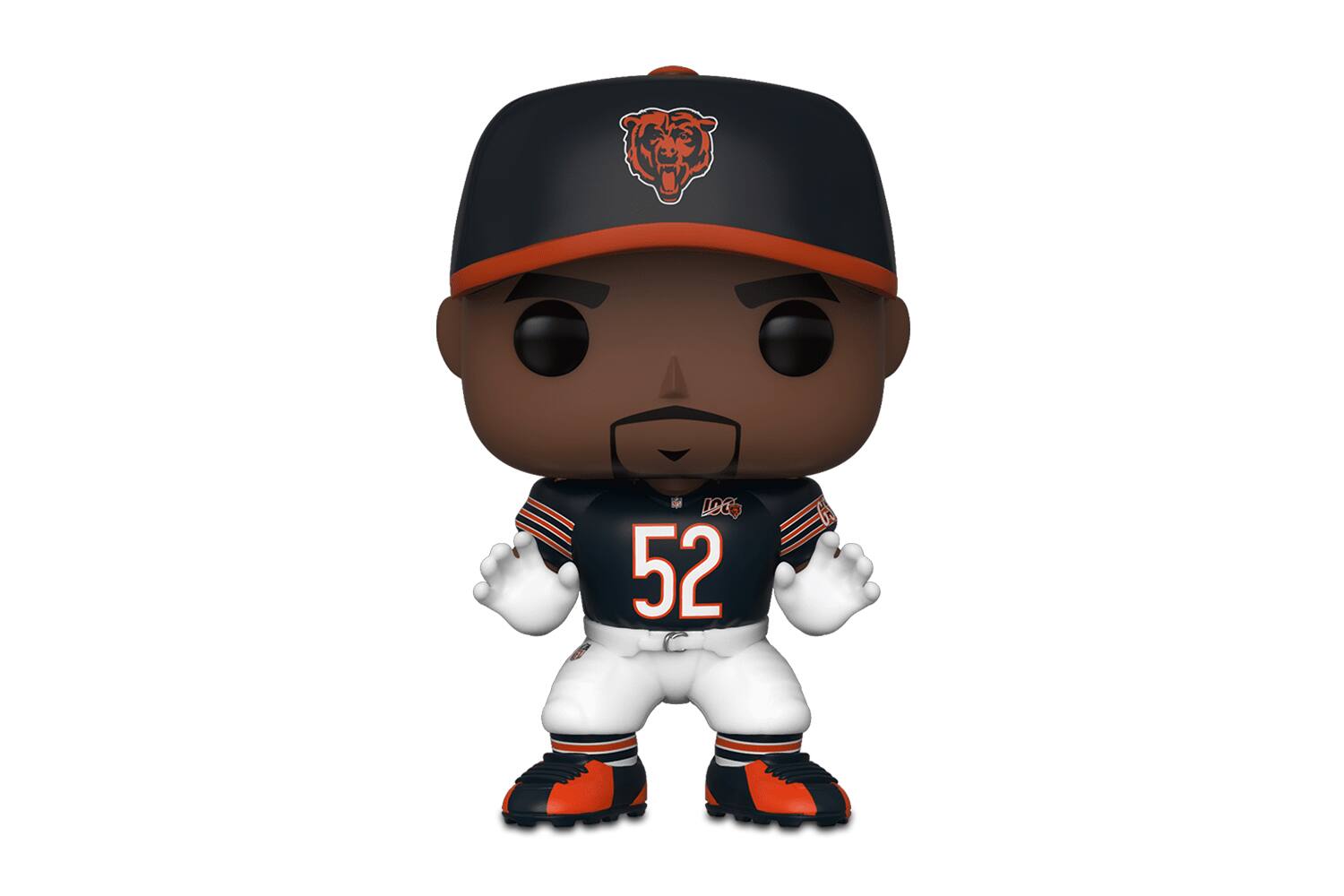 Alt View 1. Funko - Chicago Bears NFL Funko POP Vinyl Figure | Khalil Mack - Orange.