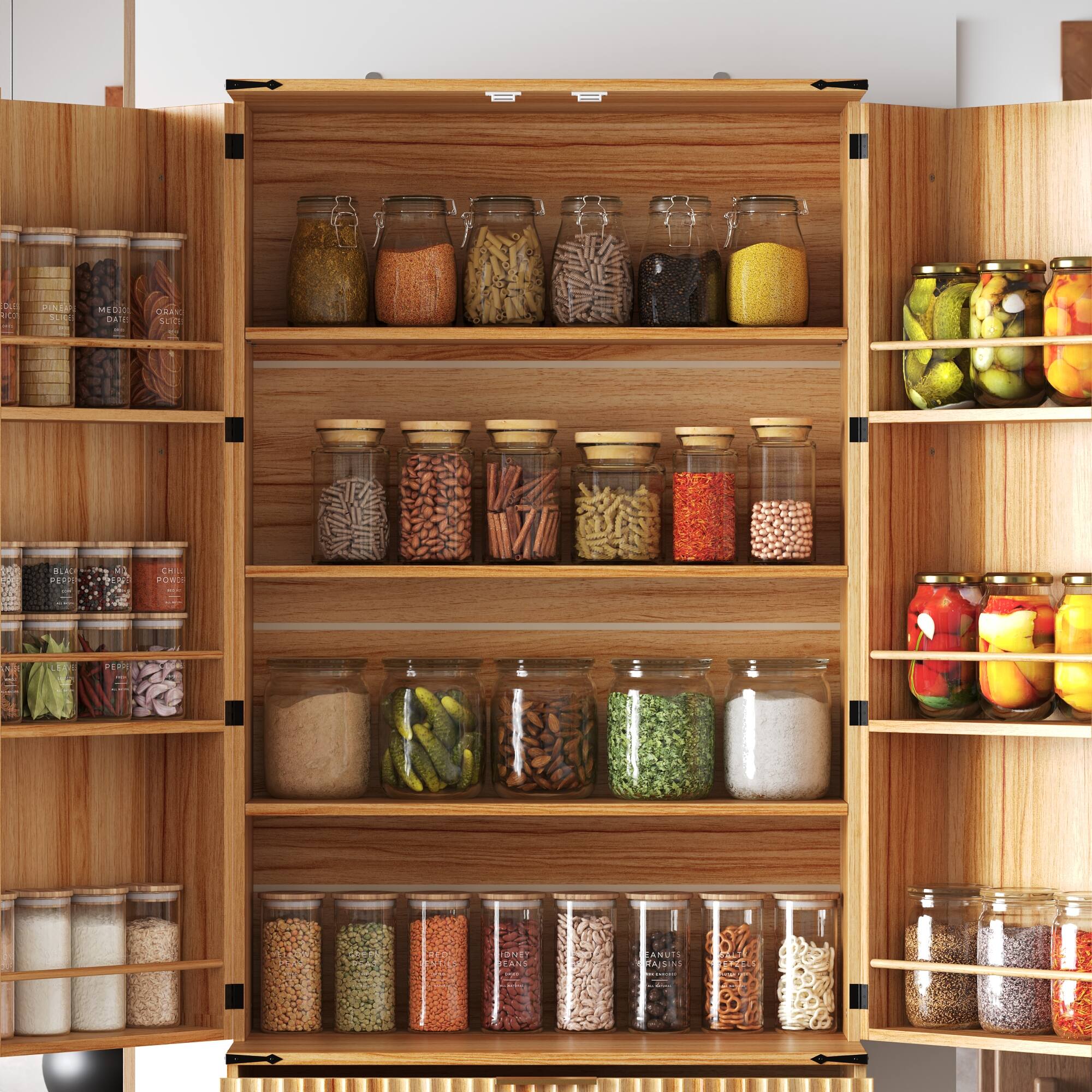 Sure, here is the corrected and grouped text from the image:

- DRIED BLUEBERRIES
- DRIED STRAWBERRIES
- DRIED RASPBERRIES
- DRIED BLACKBERRIES
- DRIED CHERRIES
- DRIED APRICOTS
- DRIED PEACHES
- DRIED PEARS
- DRIED PEPPERS
- DRIED CHILLI PEPPERS
- DRIED CORIANDER
- DRIED CUMIN
- DRIED CLOVES
- DRIED GINGER
- DRIED MUSTARD
- DRIED CINNAMON
- DRIED NUTMEG
- DRIED CARDAMOM
- DRIED CLOVES
- DRIED CINNAMON
- DRIED NUTMEG
- DRIED CARDAMOM
- DRIED CLOVES
- DRIED CINNAMON
- DRIED NUTMEG
- DRIED CARDAMOM
- DRIED CLOVES
- DRIED CINNAMON
-