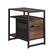 Left. Sauder - Briarbrook Nightstand 3a - Barrel Oak.