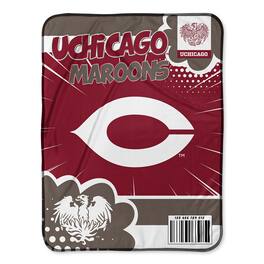 Chad & Jake - UChicago Maroons 30" x 40" Comic Theme Baby Blanket - Multicolor