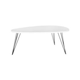 Safavieh - Home Collection Wynton Mid-Century Modern White and Black Coffee Table - Multicolor