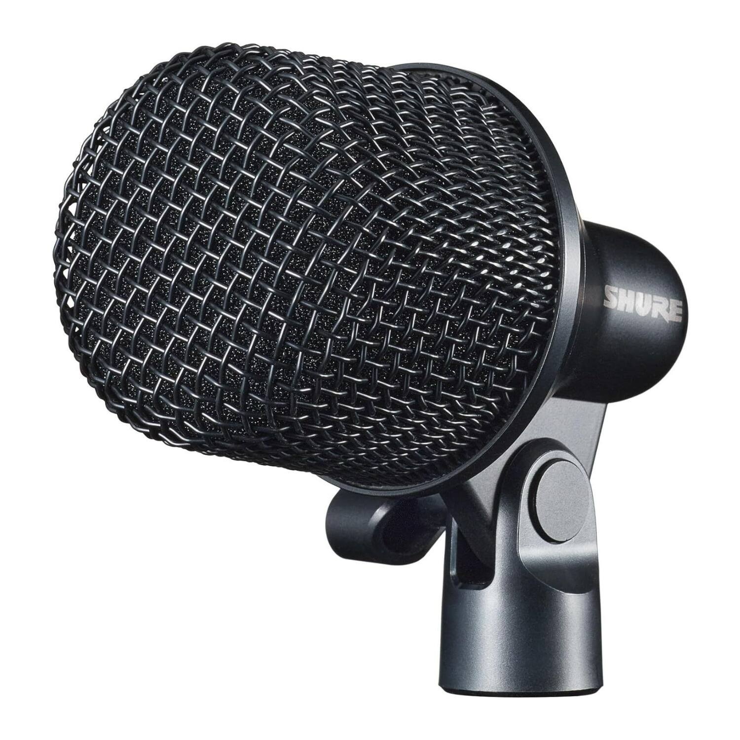 Left. Shure - Shure Nexadyne 2 Black Dynamic Supercardioid Kick Drum Microphone.