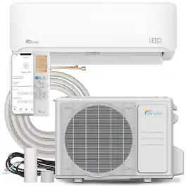 Senville - 30000 BTU Mini Split Air Conditioner - Heat Pump - SENL/30CD - White
