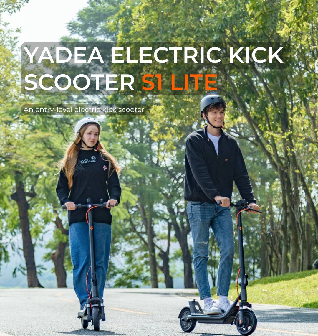 YADEA ELECTRIC KICK SCOOTER S1 LITE  
An entry-level electric kick scooter