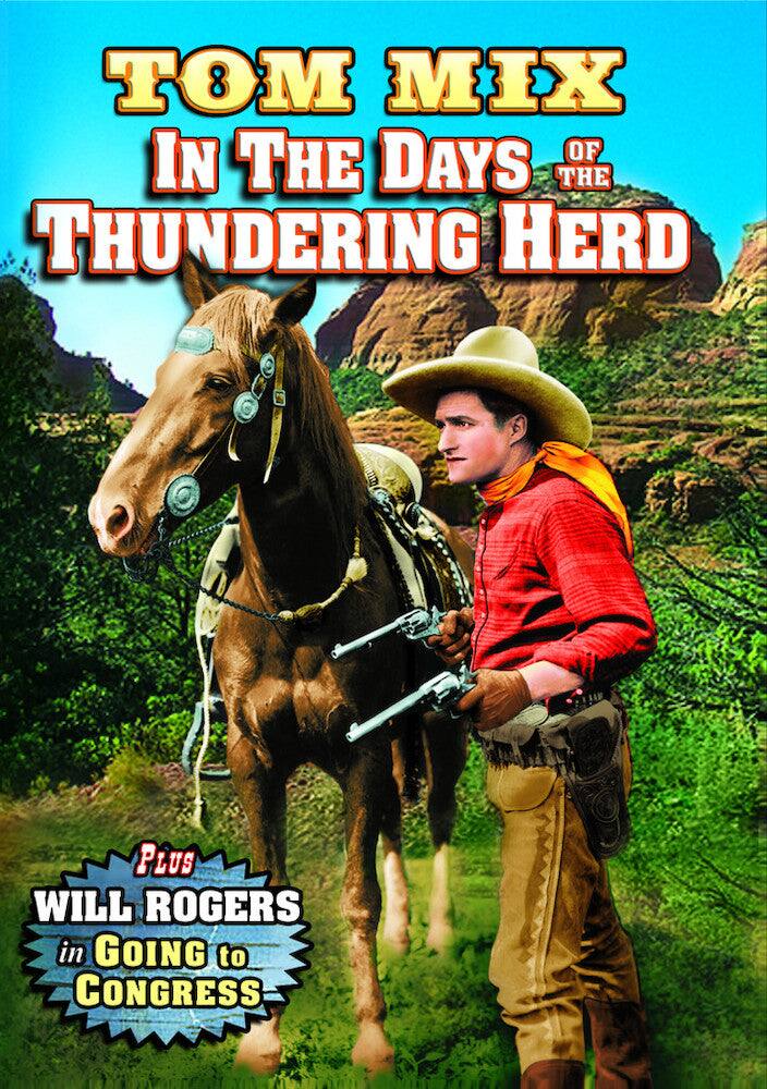 Front. In the Days of the Thundering Herd (1914) / Going to C - DVD.