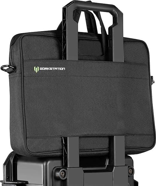 Alt View 2. MSI - Workstation Topload Bag G34-N1XXX15-SI9 – Durable Laptop Carrying Case for Workstations & Notebooks,Business Travel Bag - Black.