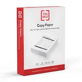 TRU RED - 8.5" x 11" Copy Paper, 20 lbs., 92 Brightness, 500 Sheets/Ream - White
