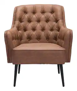 Hivvago - Tasmania Accent Chair - Vintage Brown