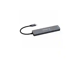 Verbatim - USB-C Hub - 7 Ports, 4K, USB, SD, microSD - Gray