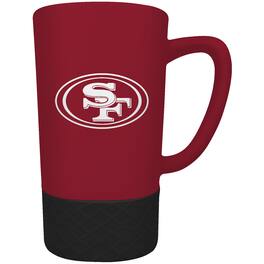 Great American Products - San Francisco 49ers Team Logo 16oz. Laser Etched Jump Mug - Multicolor