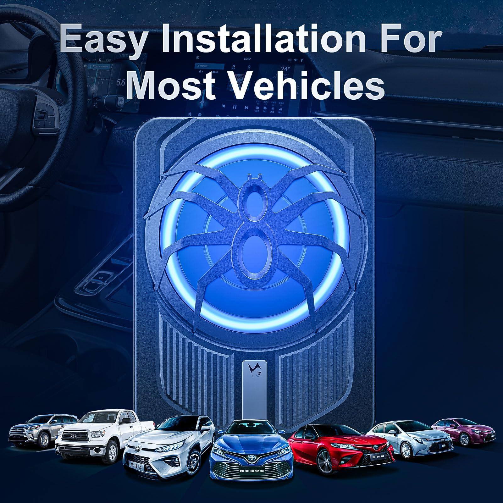 Easy Installation For Most Vehicles