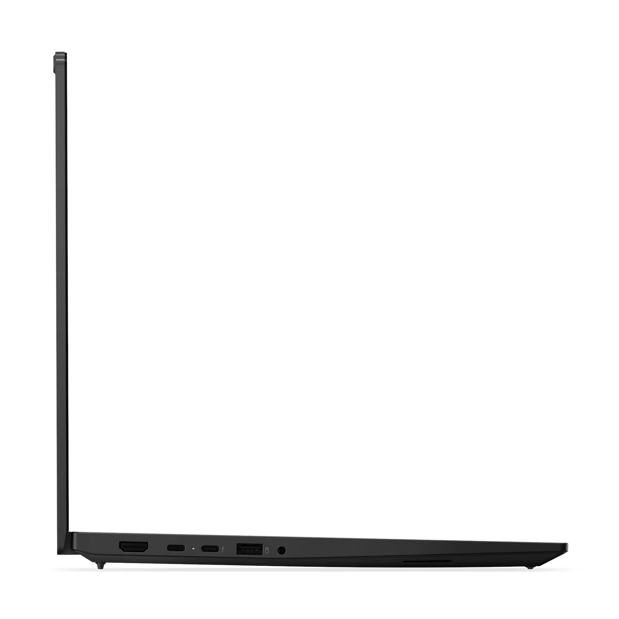 Alt View 9. Lenovo - ThinkPad E16 Gen 3 AI PC 16" Touch - Screen Laptop - Intel Ultra 7 with 16GB Memory - 512GB SSD - Black.