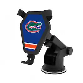 Keyscaper - Florida Gators Stripe Design Wireless Car Charger - Multicolor