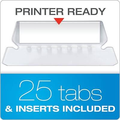 PRINTER READY

25 tabs & inserts included