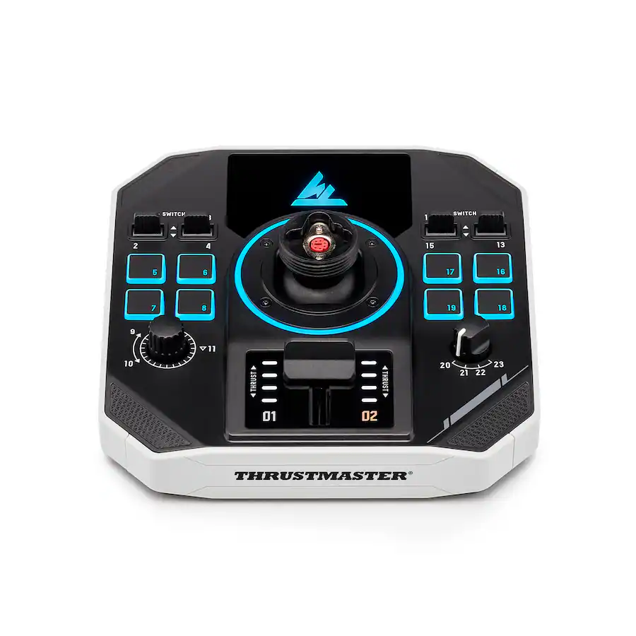 Sol R2 Joystick Thrustmaster Sol R2 HOSAS Dual Flight Joysticks Hall Effect Technology ...