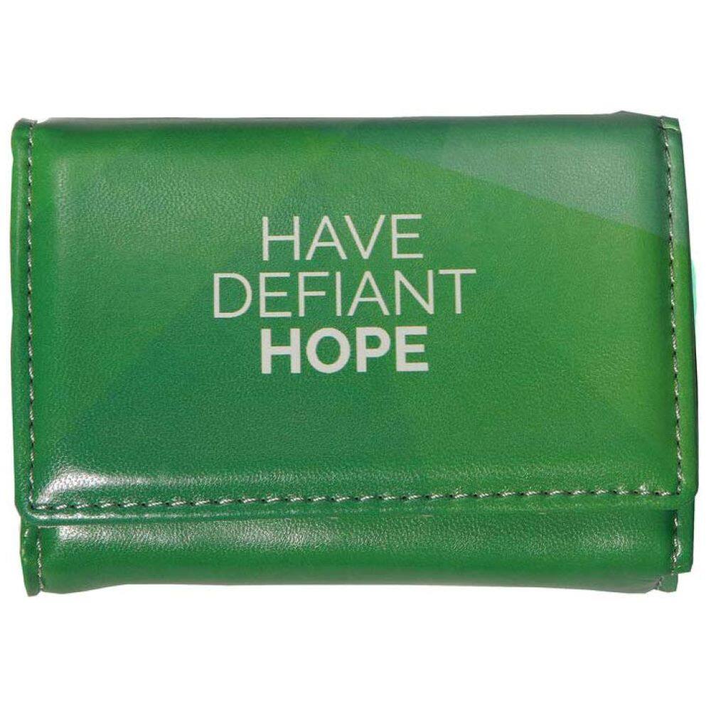 RE-FOCUS THE CREATIVE OFFICE - RE-FOCUS THE CREATIVE OFFICE, Have Defiant Hope, Portable 7-Day Pill Organizer Box - Green price history on PriceWatchPro