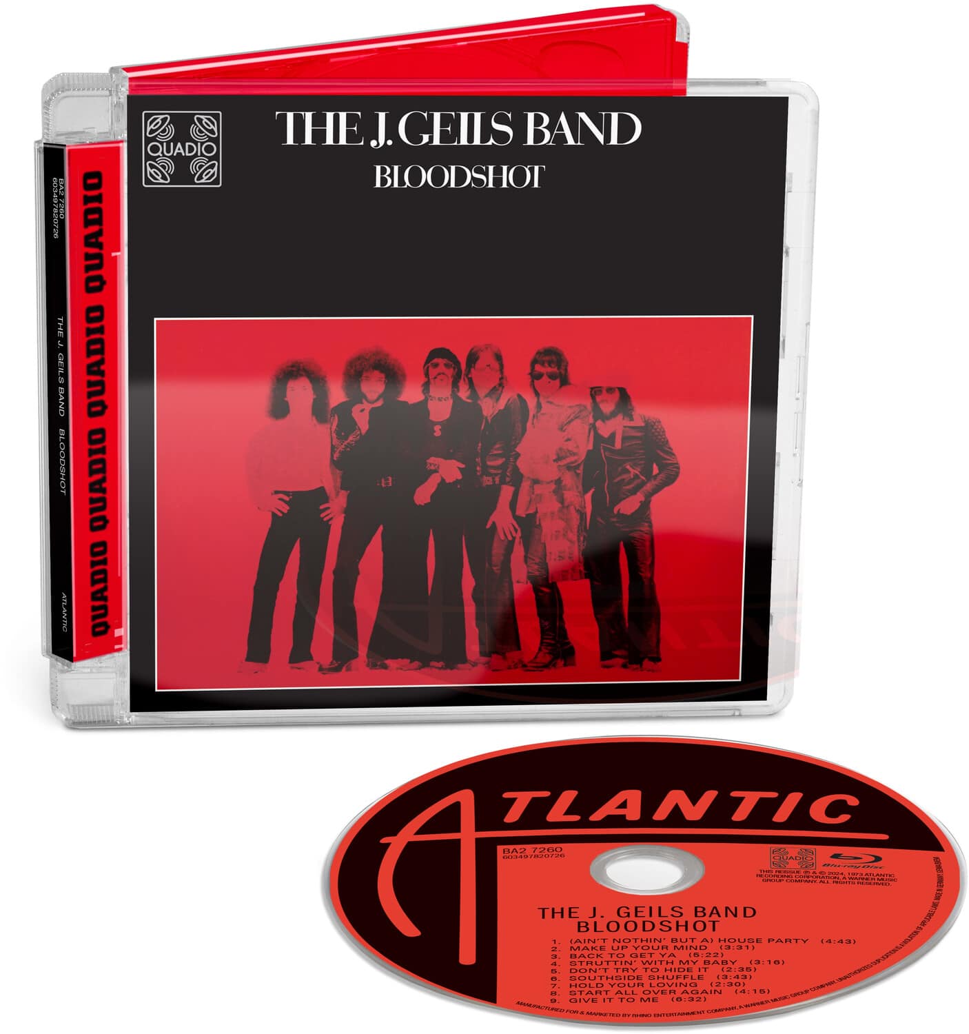 J. Geils Band - Bloodshot (Quadio)   - BLU-RAY AUDIO