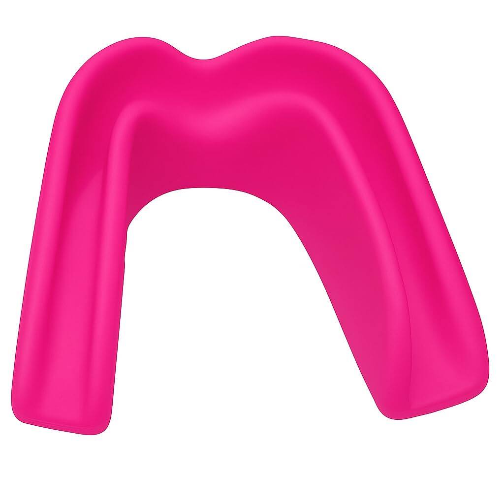 Alt View 3. Amber Sporting Goods - Breathable Boil & Bite MMA Mouth Guard for Boxing & Wrestling, Super Tough Combat Mouthpiece – Pink - Pink.