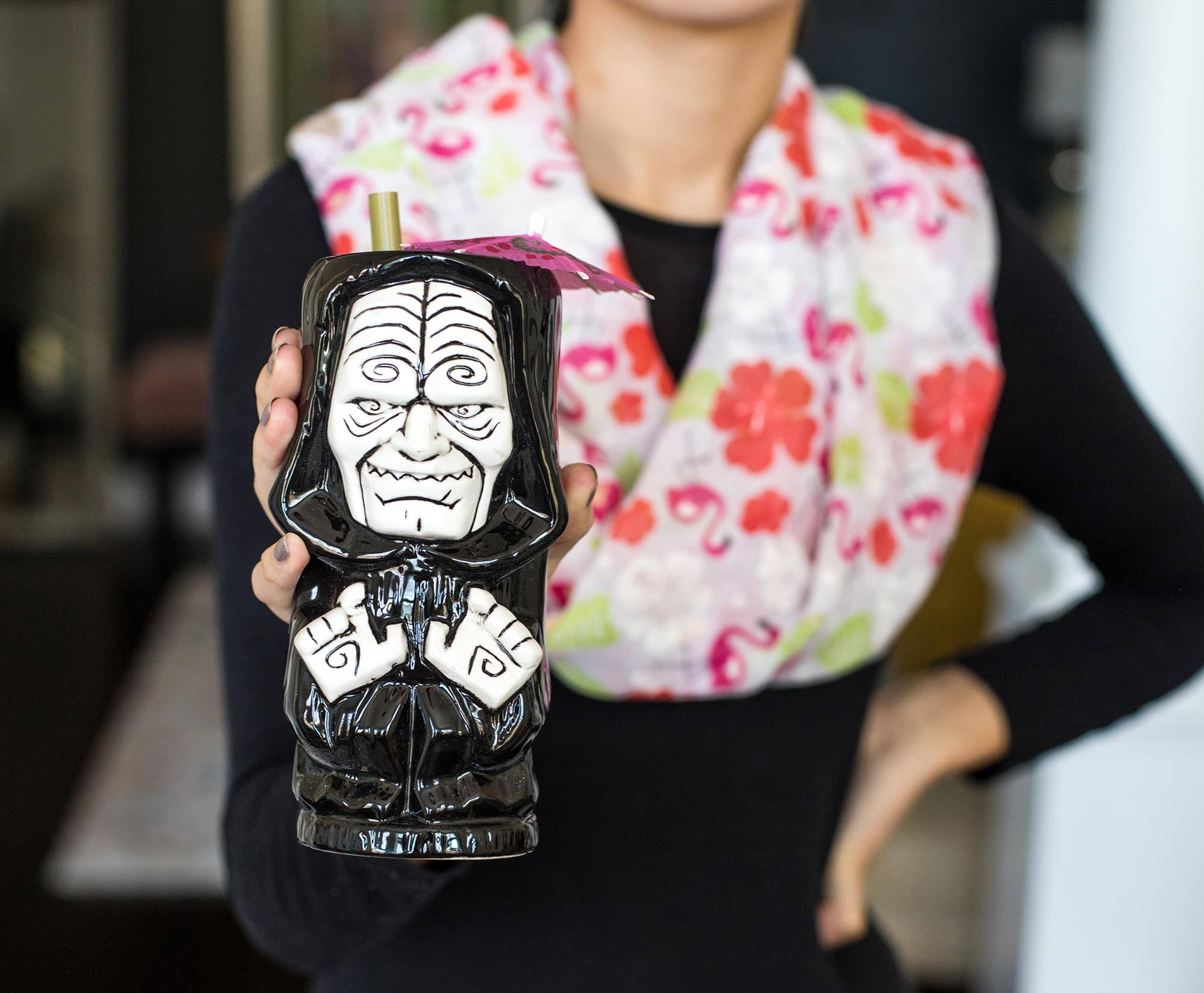 Alt View 4. Star Wars - Geeki Tikis Star Wars Emperor Palpatine Ceramic Mug | Holds 18 Ounces - Black.