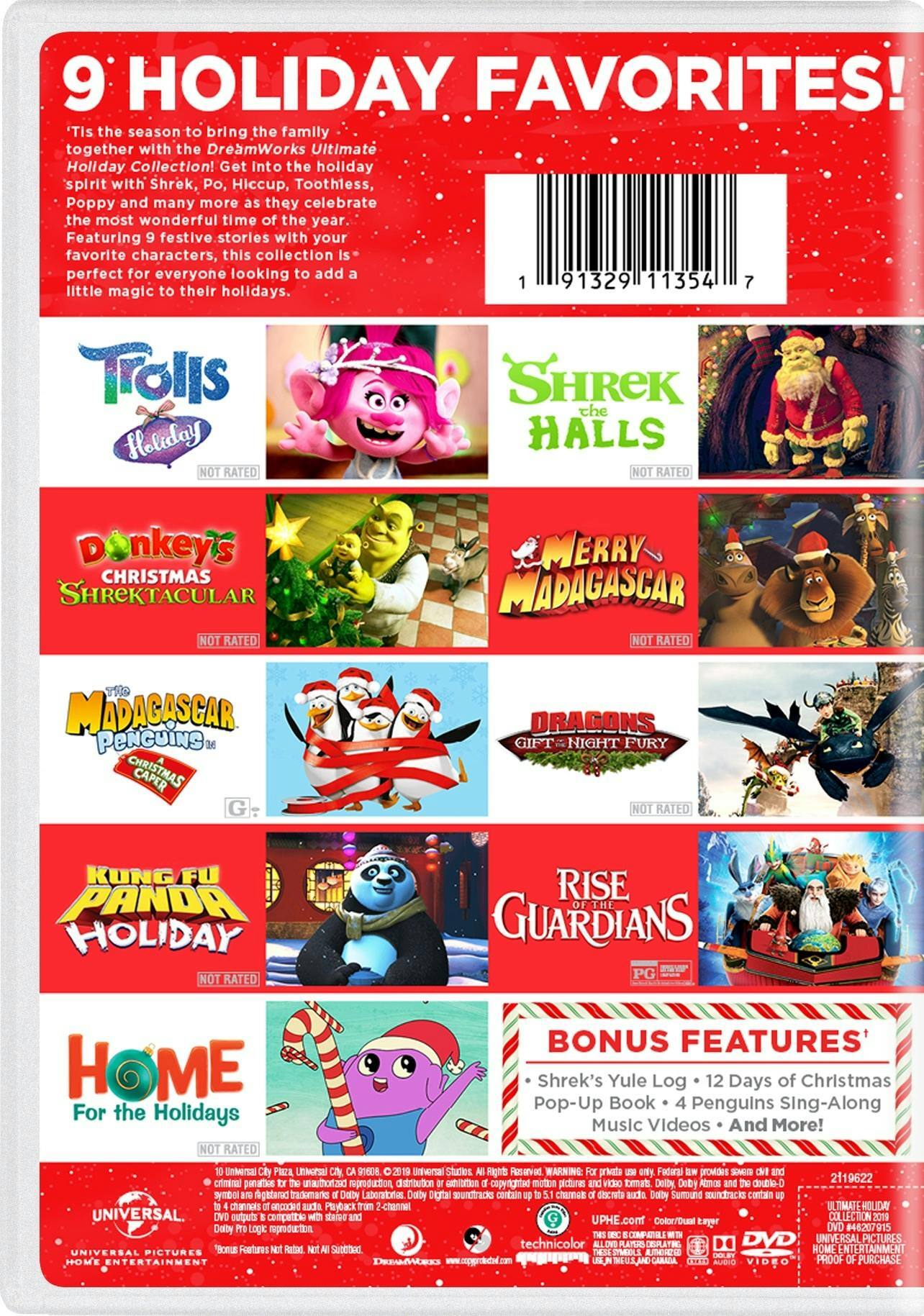 Angle. DreamWorks Ultimate Holiday Collection  (DVD Set) [DVD].