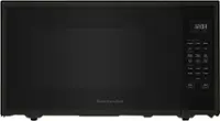 KitchenAid - 2.2 Cu. Ft. Countertop Microwave with Sensor Cooking - Black Stainless Steel - Front_Zoom