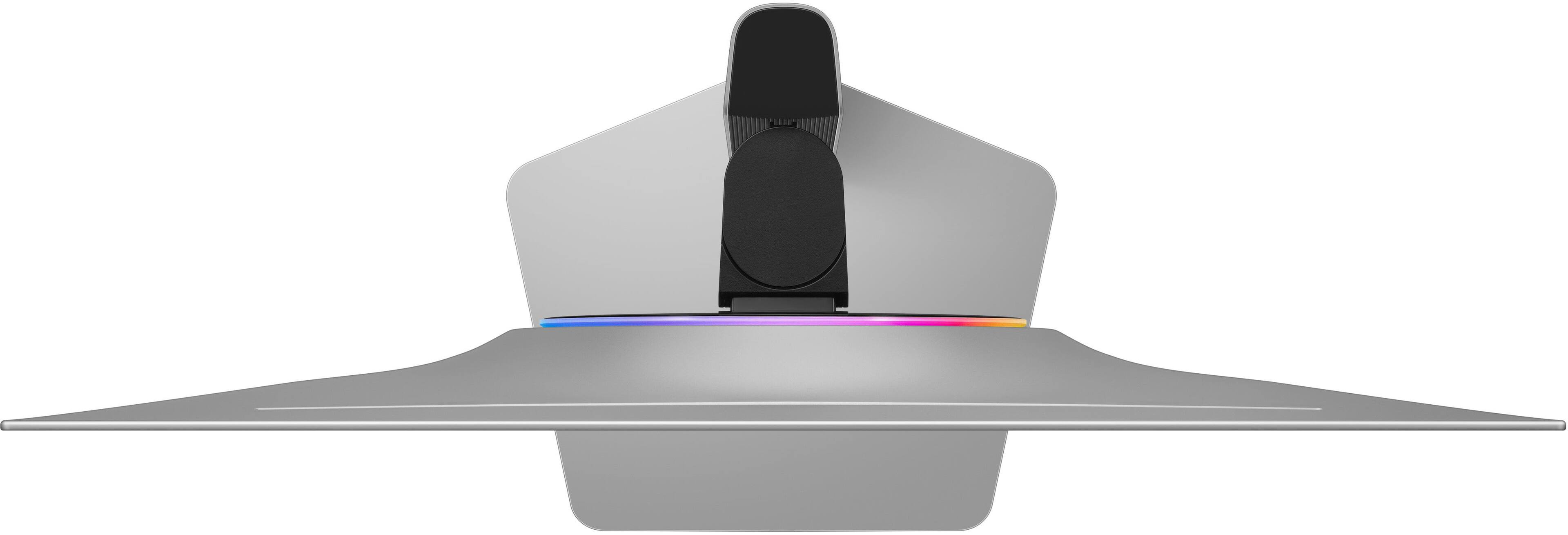 Alt View 13. Samsung - 27" Odyssey OLED G6 (G60SF) QHD 500Hz 0.03ms GSync Compatible and FreeSync Prem Pro Gaming Monitor with HDR 500 - Silver.