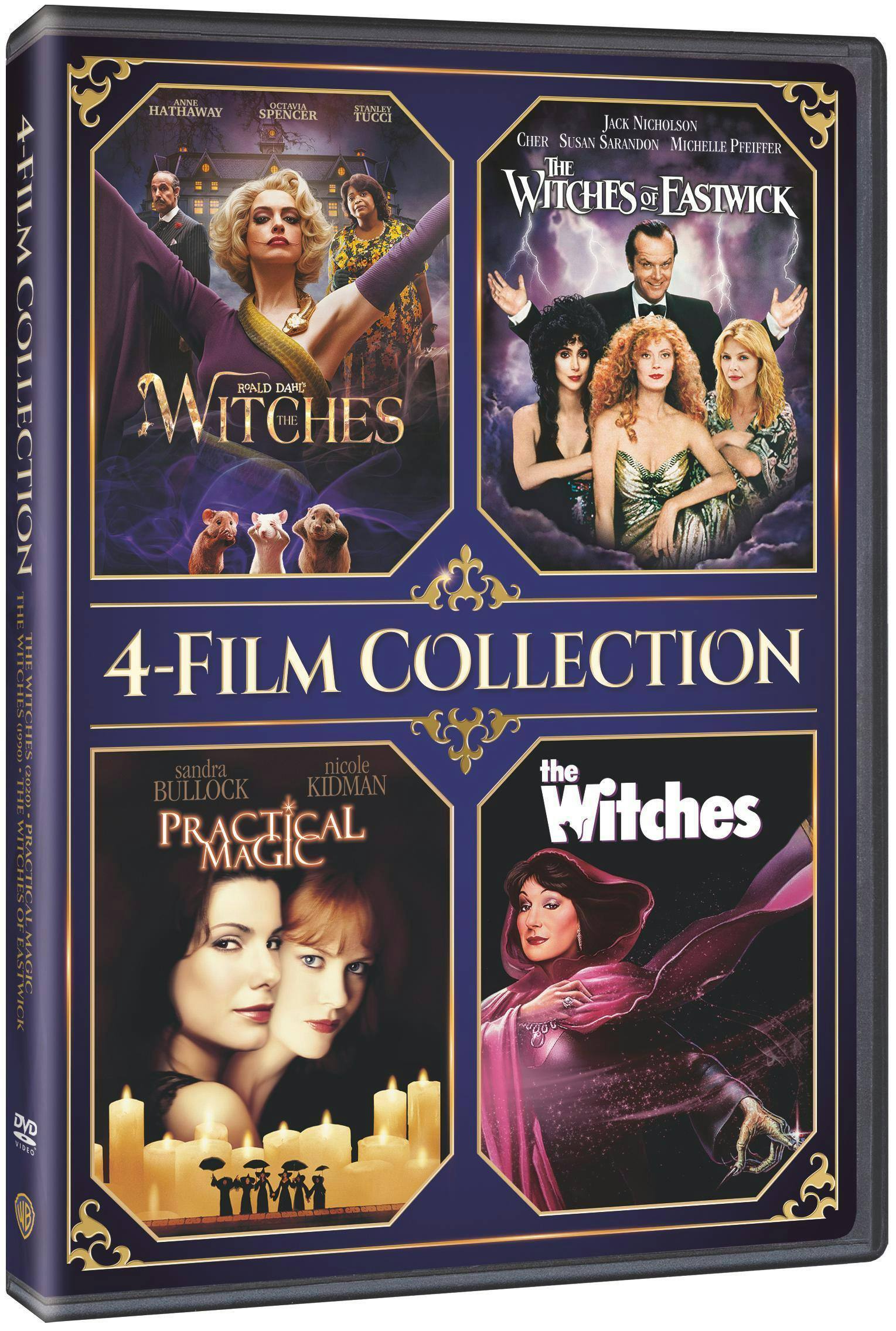 Angle. Witches: 4-Film Collection   - DVD.