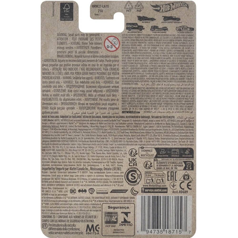 HRW27-LA10  
21A  
TP7  

WARNING: Small parts may be generated.  
ATTENTION: PEUT PRODUIRE DES PETITS ÉLÉMENTS  
ACHTUNG: Klein Teile können entstehen.  
AVERTENZA: Potrebbero generarsi pezzi di piccole dimensioni.  
ADVERTENCIA: Puede generar piezas pequeñas.  
ADVERTENCIA: NÃO INDICADO / NO RECOMENDÁVEL PARA CRIANÇAS MENORES DE 3 ANOS  
ADVERTENCIA: NO INDICADO / NO RECOMENDÁVEL PARA CRIANÇAS MENORES DE 3 AÑOS  
ADVERTENCIA: NO INDICADO / NO RECOMENDÁVEL PARA CRIANÇAS MENORES DE 3 AÑOS  
ADVERTENCIA: NO INDICADO / NO RECOMENDÁVEL PARA CRIANÇAS MENORES DE 3 AÑOS  
ADVERTENCIA: NO INDICADO / NO RECOMENDÁVEL PARA CRIANÇAS MENORES DE 3 AÑOS  
ADVERTENCIA: NO IND