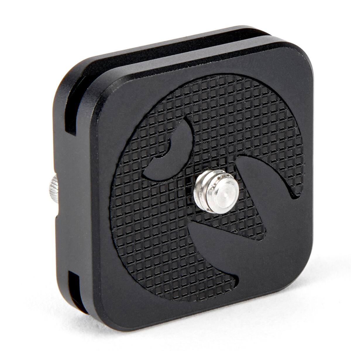 Alt View 1. 3 Legged Thing - 3 Legged Thing QR4-EQ 1.49x1.49" Arca Swiss Quick Release Plate, Darkness.
