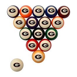Imperial - Georgia Bulldogs Retro Billiard Ball Set - Multicolor