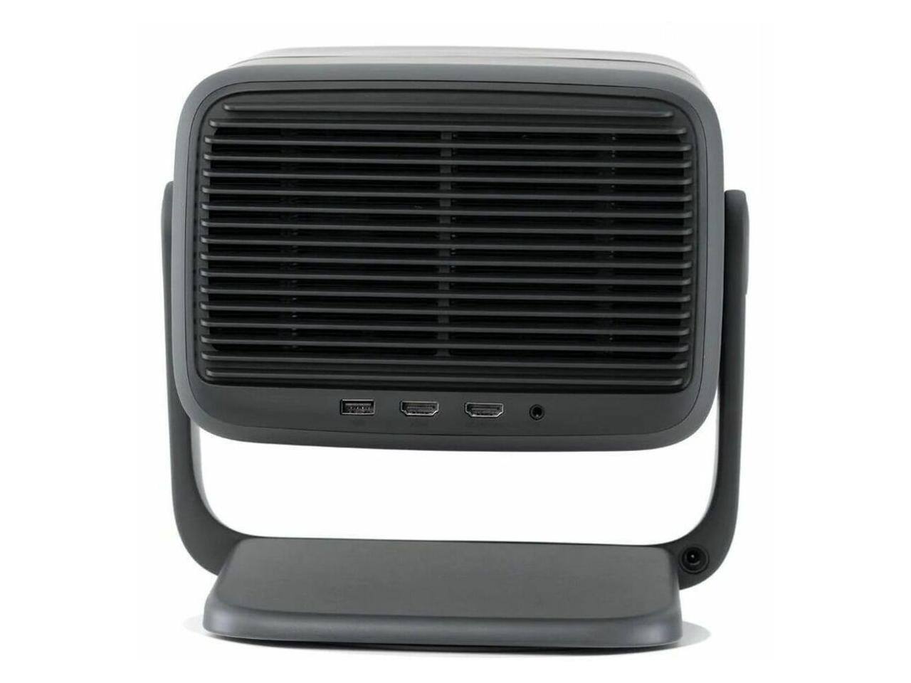 Alt View 3. JmGO - JMGO N1S Ultimate Cinematic-Grade Triple Laser 4K Projector - 3300 ISO Lumens -3D DLP - (80010359), Dark Gray - Dark Grey.