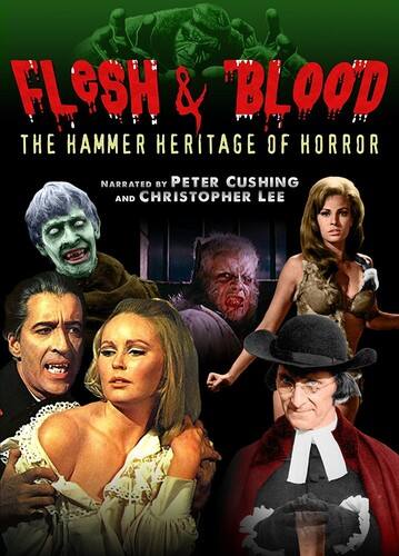 Front. Flesh & Blood: The Hammer Heritage of Horror   - DVD.