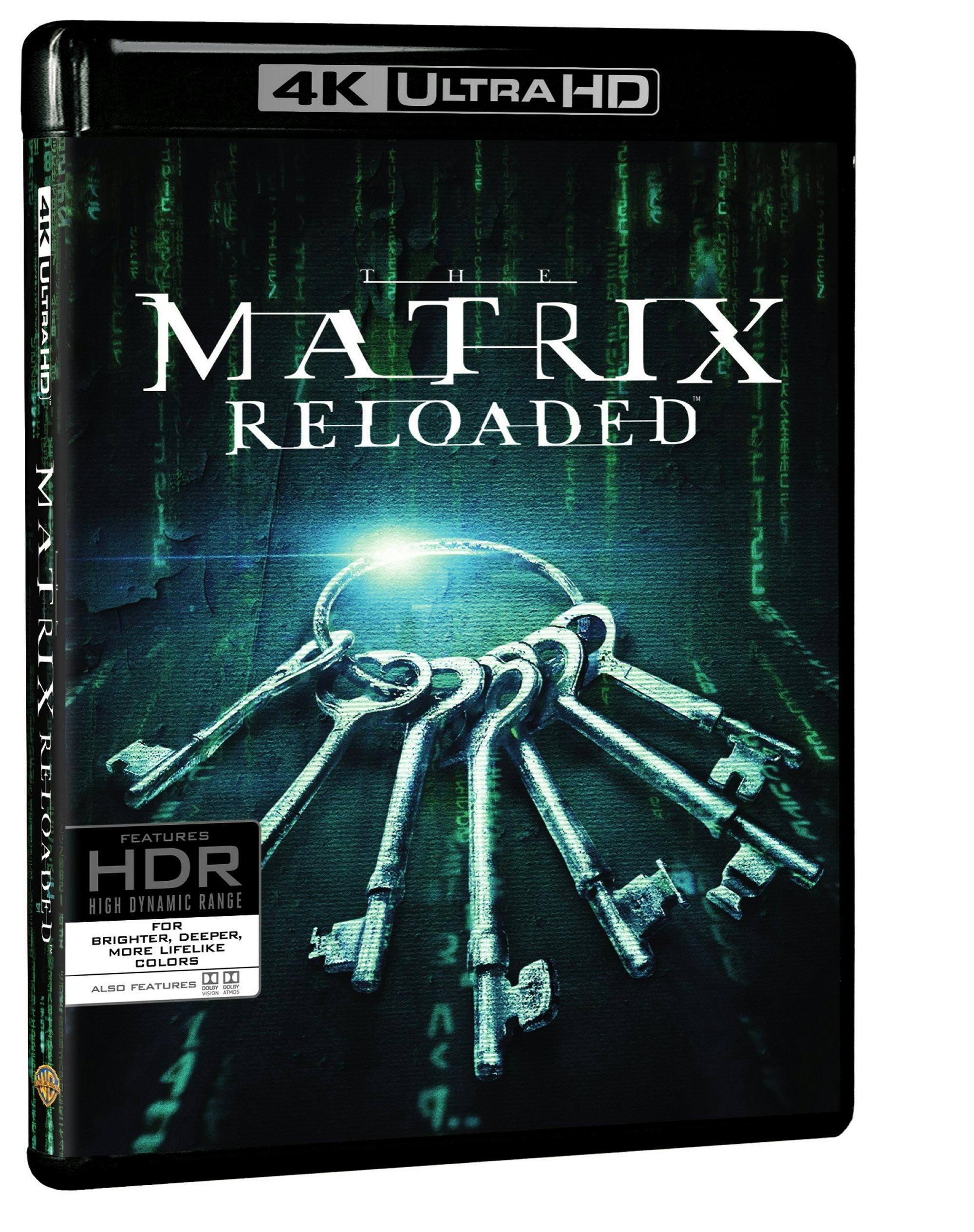 Angle. The Matrix Reloaded   - 4K Blu-Ray.