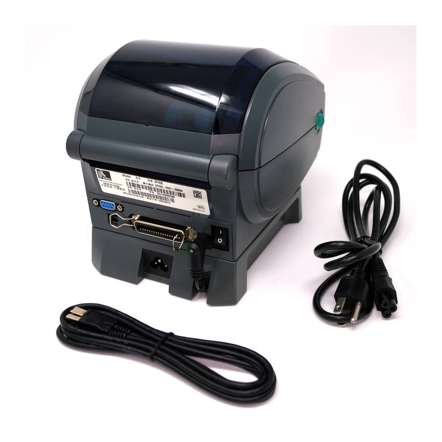 Zebra Zp Zebra ZP 450 Label Thermal Monochrome Bar Code Printer ZP450 0501 0006A ...