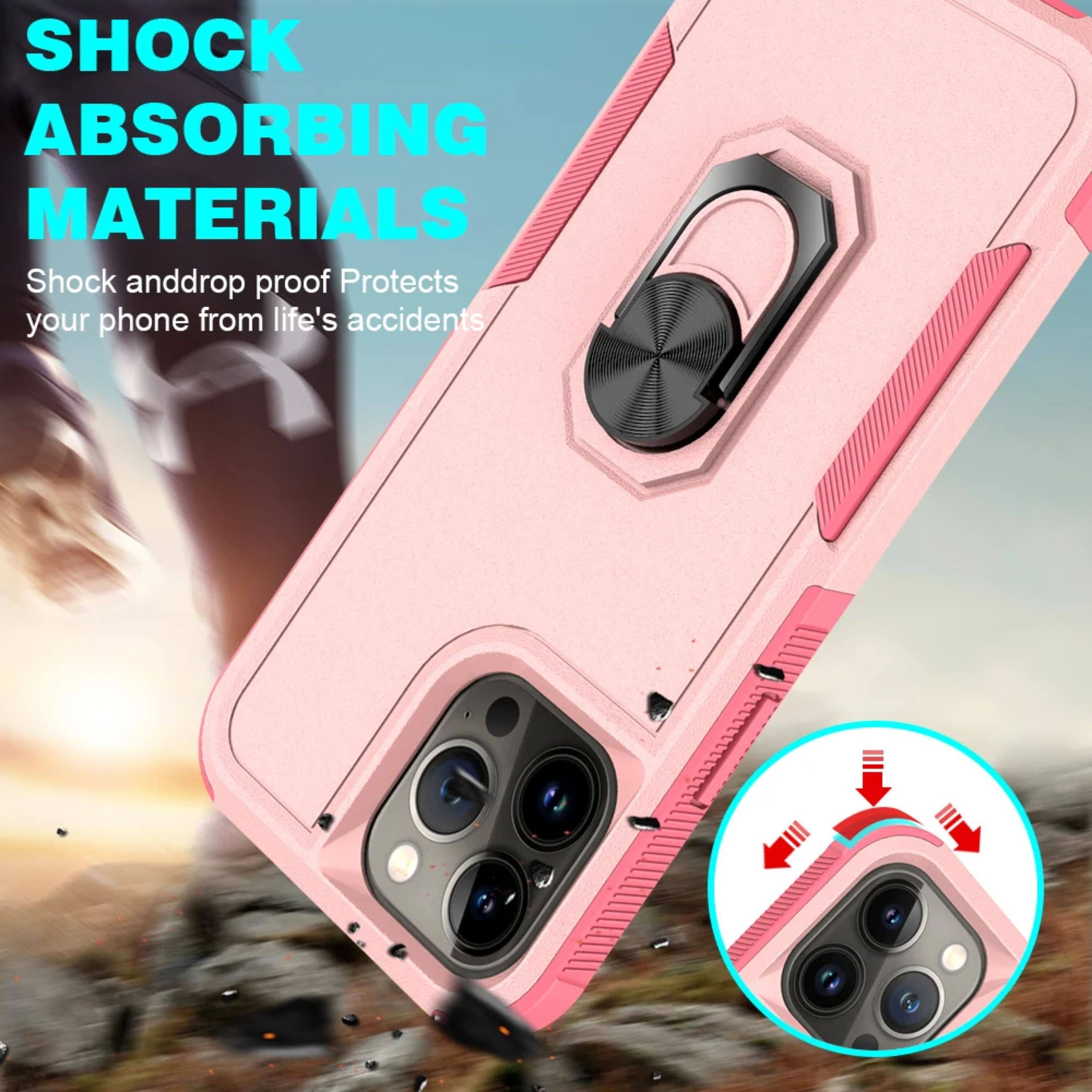 SHOCK ABSORBING MATERIALS  
Shock and drop proof  
Protects your phone from life's accidents