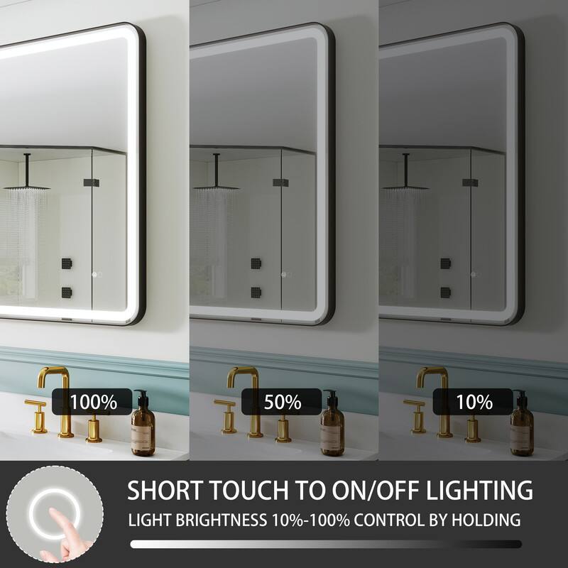 9 100% 50% 10% SHORT TOUCH TO ON/OFF LIGHTING LIGHT BRIGHTNESS 10%-100% CONTROL BY HOLDING