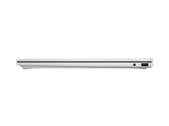 Back. HP - HP OmniBook 7 Laptop Computer 16" 2K Touch Screen Intel Core Ultra 5 16 GB - Glacier silver aluminum.