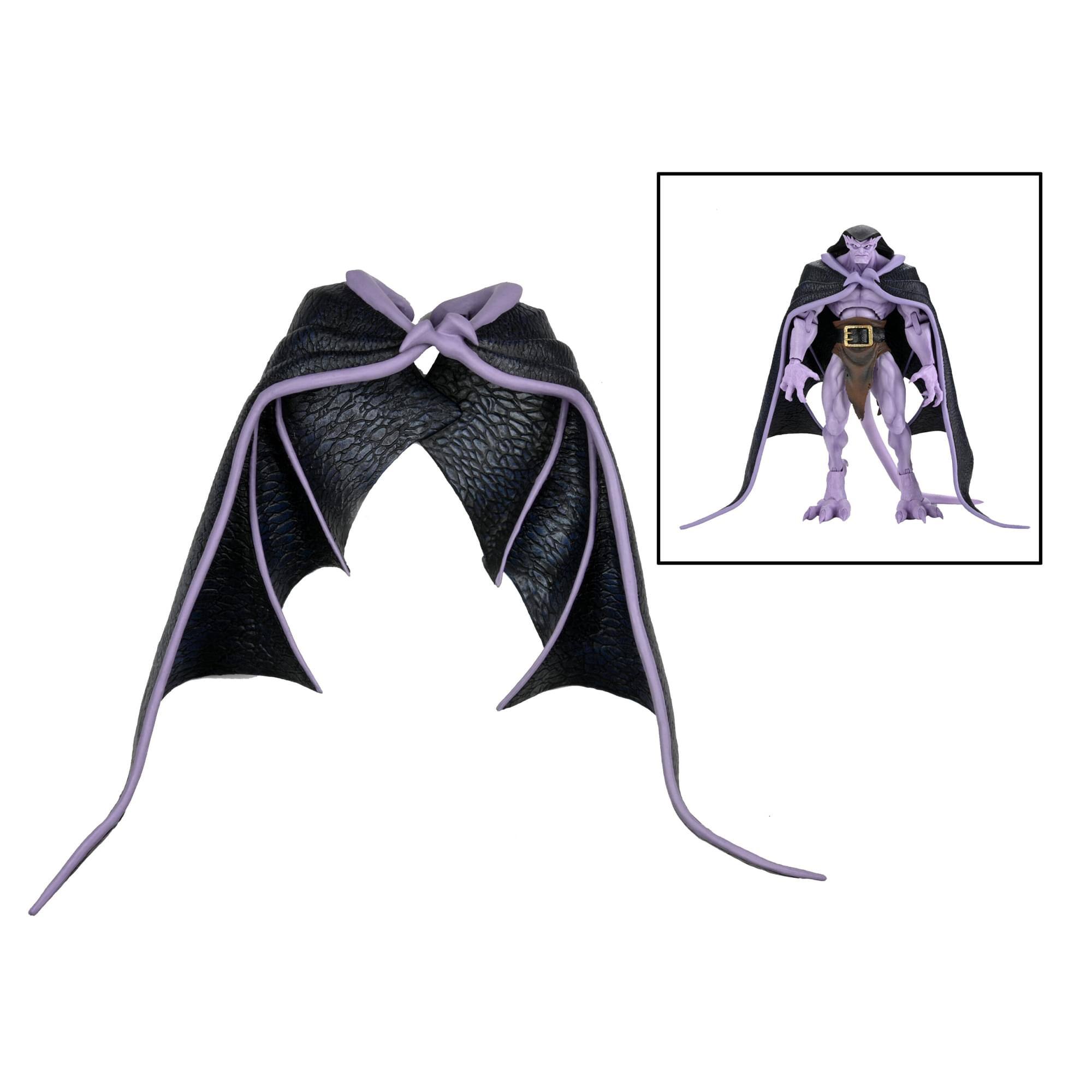 Alt View 1. NECA - Gargoyles 7 Inch Scale Action Figure | Bronx with Goliath Accessory.