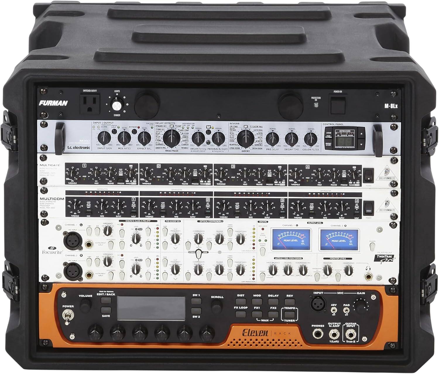 - FURMAN PS M-8Lx
- INPUT OUTPUT
- t.C electronic
- DELAY A.C.
- PEE
- LAPSET
- L8TEY
- EPTEETSA
- A C
- A O
- d WME
- 1 DELNT
- COLOS
- ACA PANEL
- MULTICATE
- MULTICOM
- COAE PEN
- smiito
- PEAE LEVEL
- PiTTiilin
- FEA EVE
- Focusrite TWINTRAK
- SENIT
- BACK
- VOLUME
- SW 1
- SCROLL
- 9T
- OS
- BELAY
- REV
- INPUT
- SAIN
- POWER
- LOO
- FS
- TEMIO
- aav
- PAS
- SAVE
- SWV
- TUNES
- Eleven
- MACK
- OUTPUT
- ARTAR
- PIDNES
- AMEP
- mPUl
- SILAS