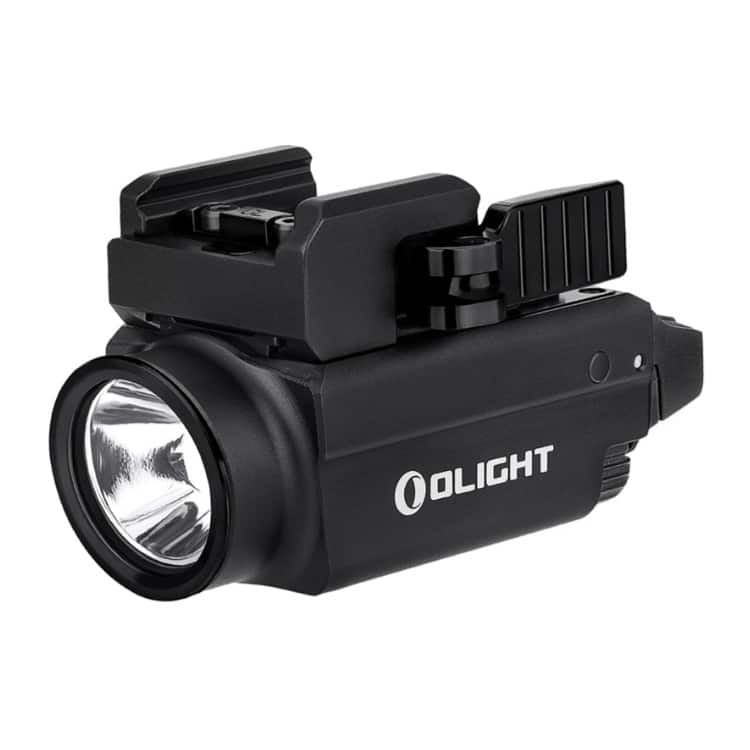 OLIGHT - Baldr S Pistol Flashlight 800 Lumens with Green Laser (Black)