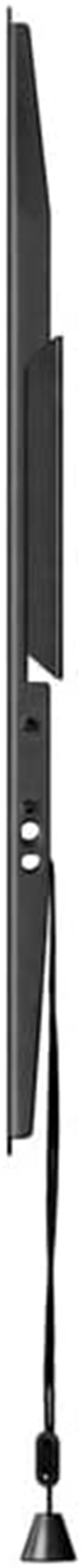 Angle. Walts TV - Walts TV FIXED-MOUNT-43-90 TV Mount for 43"-98" Compatible TVs (2022) - Black.