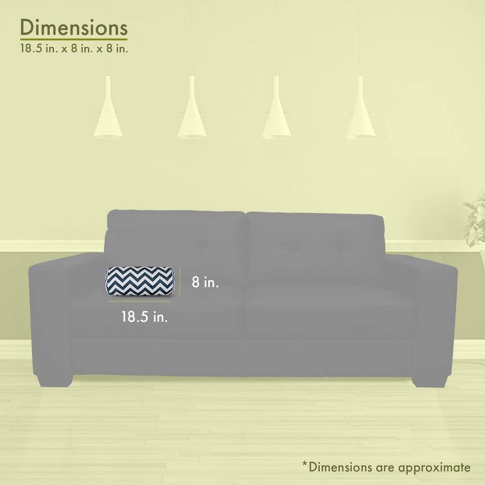 Dimensions  
18.5 in. x 8 in. x 8 in.  

8 in.  
18.5 in.  

*Dimensions are approximate