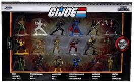 Jada Toys - G.I. Joe - Nano MetalFigs - 1.65" Diecast Figure 18-Pack - COLLECTABLES - Multicolor
