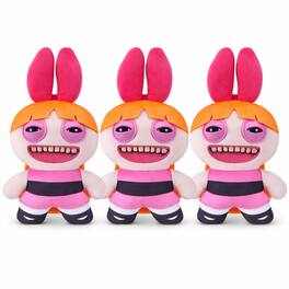 Pack of 3 Zuru Fuggler Powerpuff Girls Blossom Funny Ugly Monster Plush Toy 9 Inch - Pink